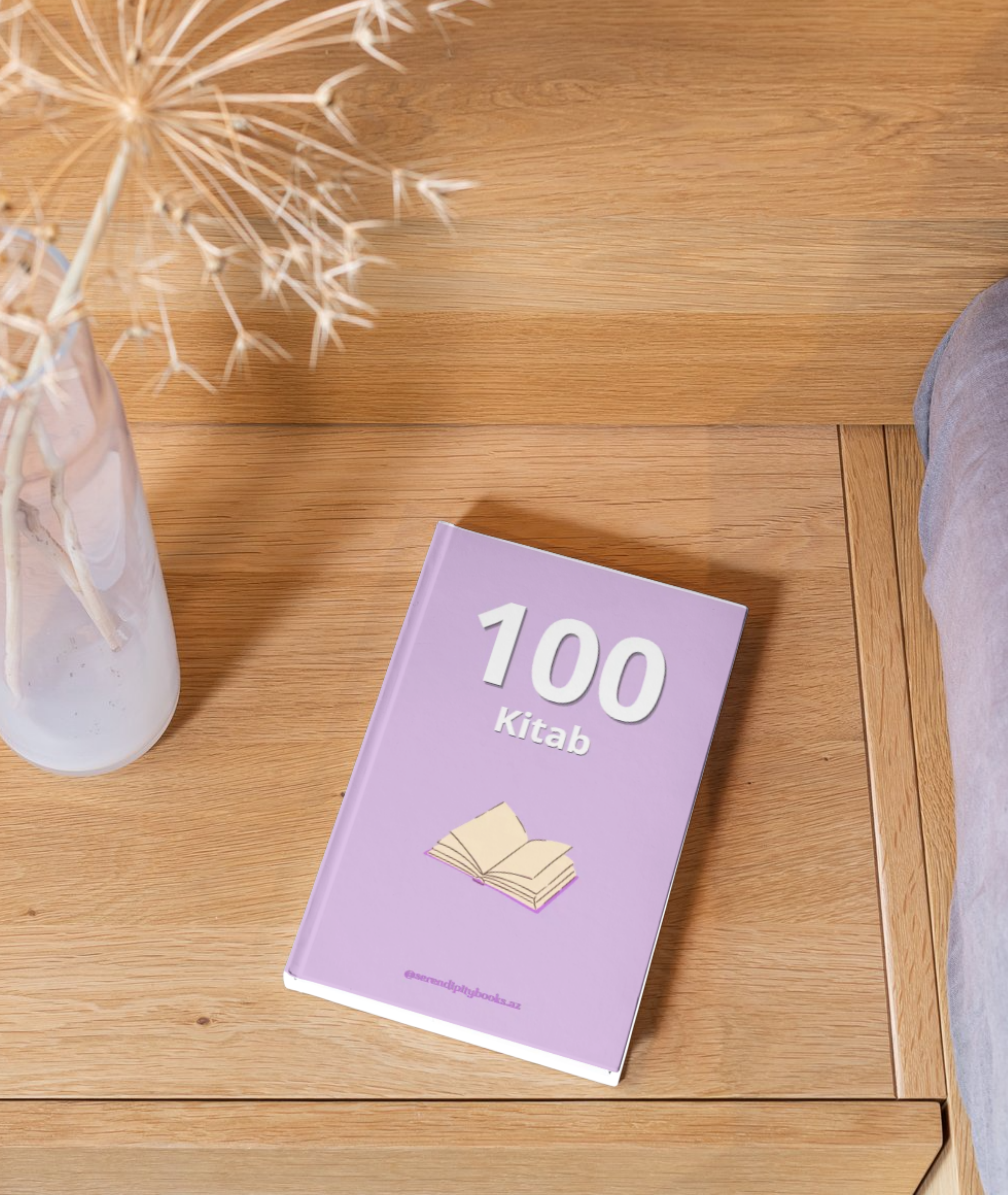 100 kitab jurnalı (lavanta)